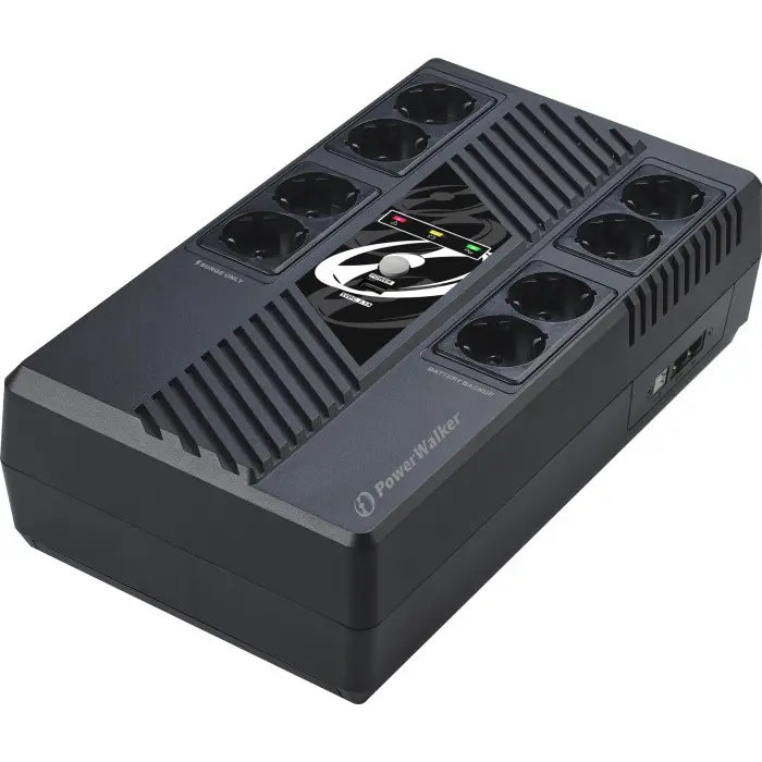 BlueWalker PowerWalker VI 800 MS, UPS (black)