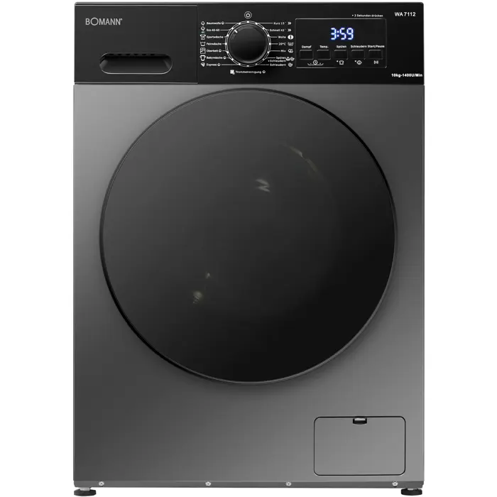 Bomann WA 7112 titanium (titanium/black)
