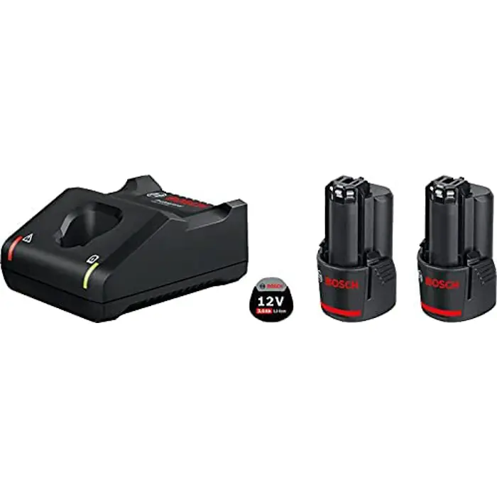 Bosch 12V battery starter set, GAL, 2x3Ah - 1600A019RD