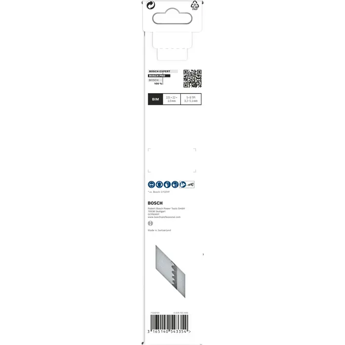 Bosch 5 reciprocating saw blades S 1110 VF - 2608657610