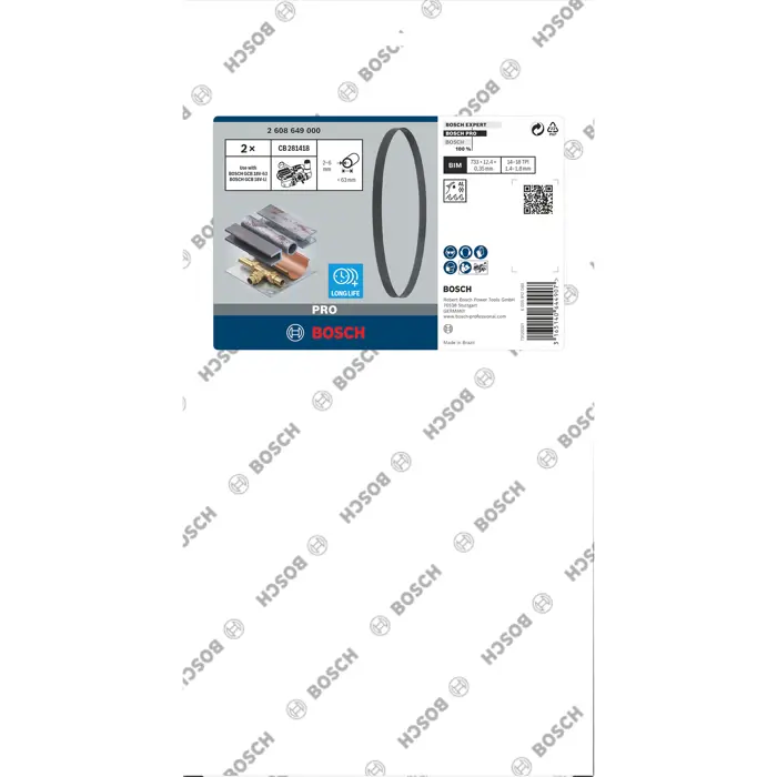 Bosch band saw blade CB2818BIM for GCB 18 - 2608649000