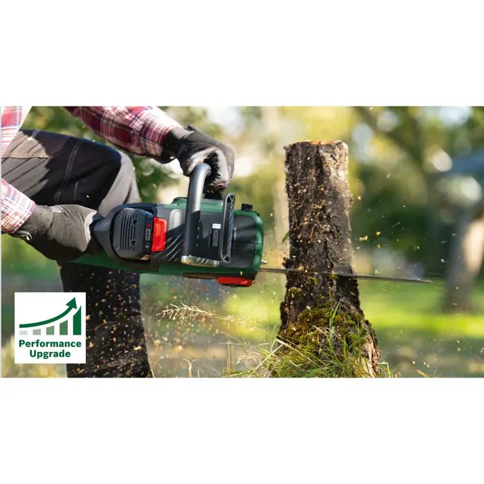 Bosch cordless chainsaw AdvancedChain 36V 35-40 Solo, 36Volt, electric chainsaw (green/black, without battery and charger, POWER FOR ALL)
