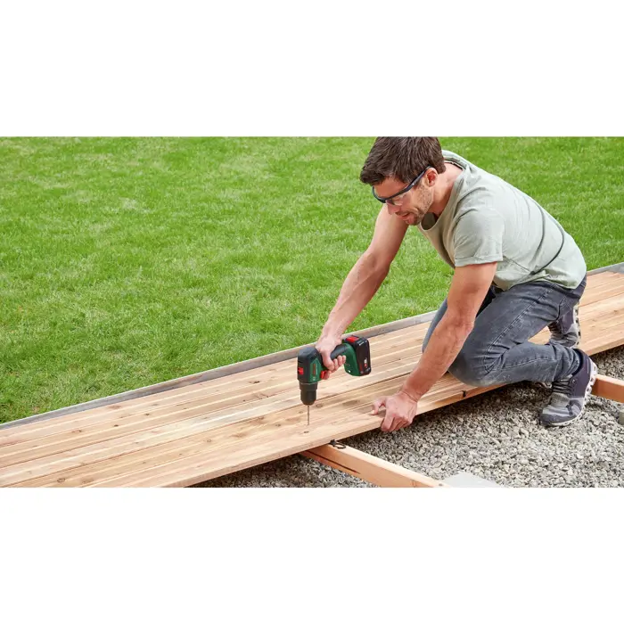 Bosch cordless drill UniversalDrill 18V-60 BARETOOL (green/black, without battery and charger, POWER FOR ALL ALLIANCE)
