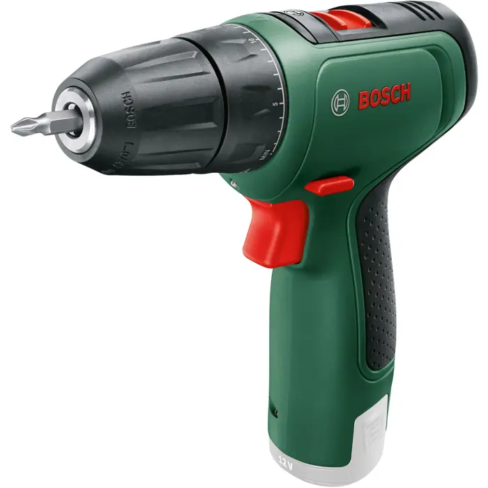 Bosch cordless drill/screwdriver EasyDrill 1200 (green/black, Li-ion battery 1.5Ah, case)