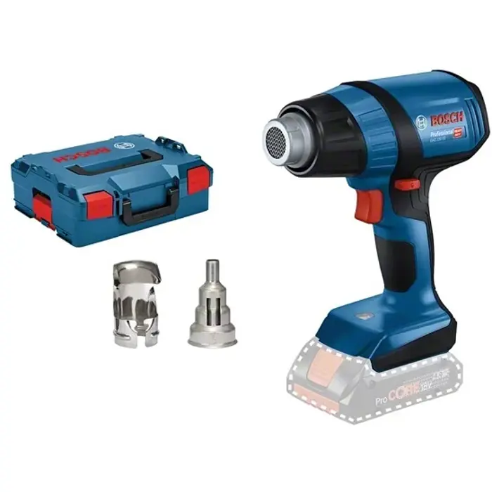 Bosch Cordless Hot Air Gun GHG 18V-50 Professional solo, 18V (blue/black, without battery and charger, L-BOXX)