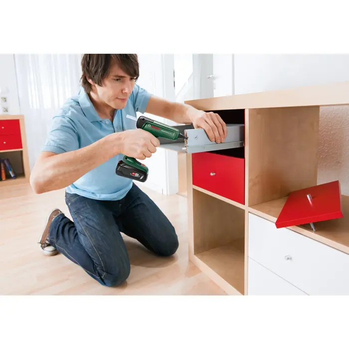 Bosch cordless hot glue gun AdvancedGlue 18V (green/black, without battery and charger, POWER FOR ALL ALLIANCE)