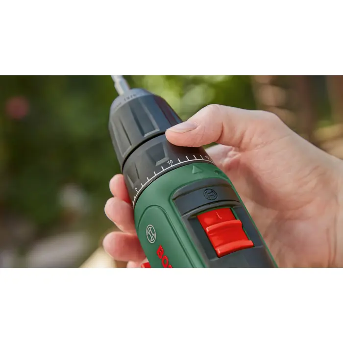 Bosch cordless impact drill EasyImpact 18V-40 (green/black, Li-ion battery 2.0Ah, case, POWER FOR ALL ALLIANCE)
