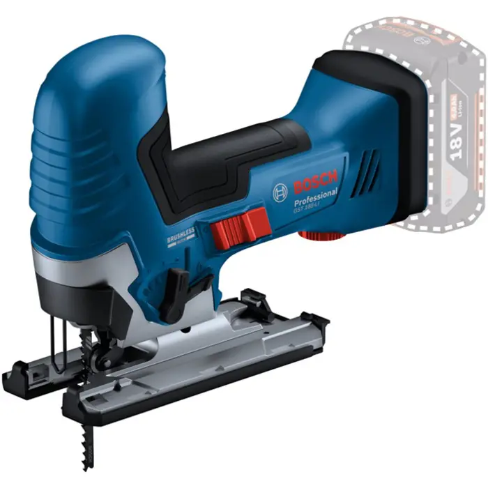 Bosch cordless jigsaw GST 18V-125 S Professional solo (blue/black, without battery and charger)