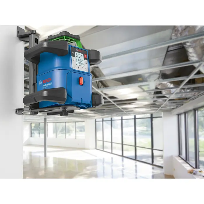 Bosch cordless rotating laser GRL 650 CVHG Professional, 18 volts (blue, without battery and charger, green laser line, in L-BOXX)