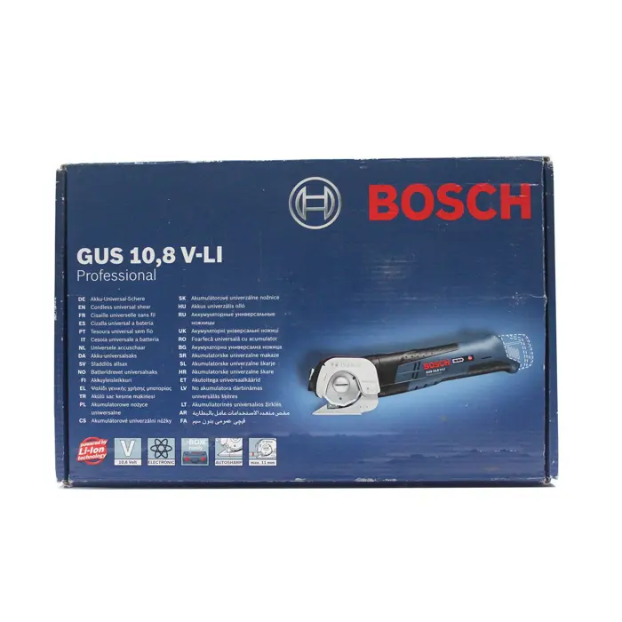 Bosch cordless universal cutter CIS 12V-300 Professional solo, 12V, electric scissors (blue / black, without battery and charger)