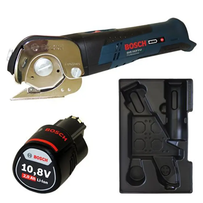 Bosch cordless universal cutter CIS 12V-300 Professional solo, 12V, electric scissors (blue / black, without battery and charger)