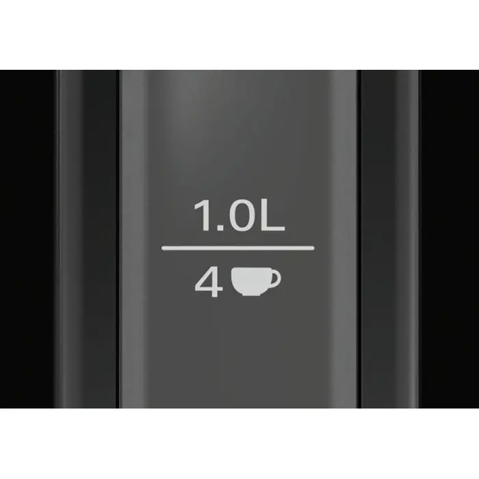 Bosch Design Line TWK3P423, kettle (black, 1.7 liters)