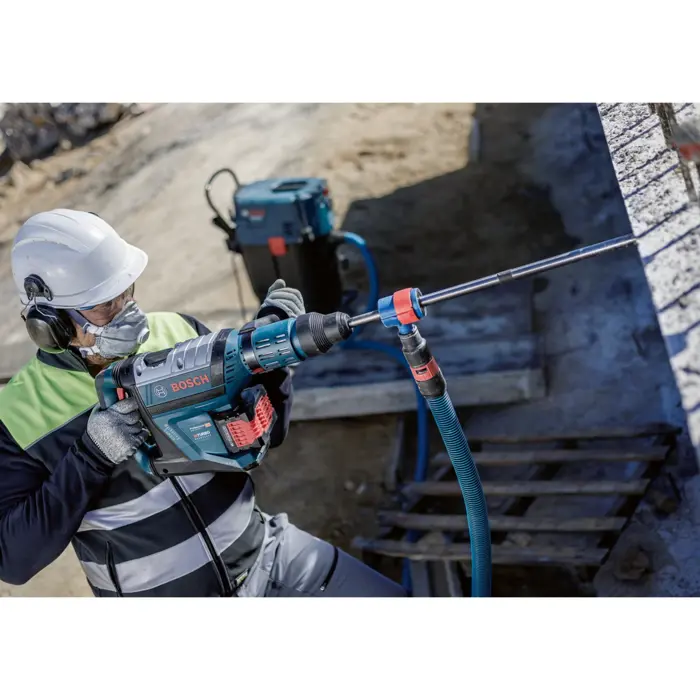 Bosch Expert hammer drill SDS Clean max-8X set, 20mm (working length 400mm, suction drill including suction connection)