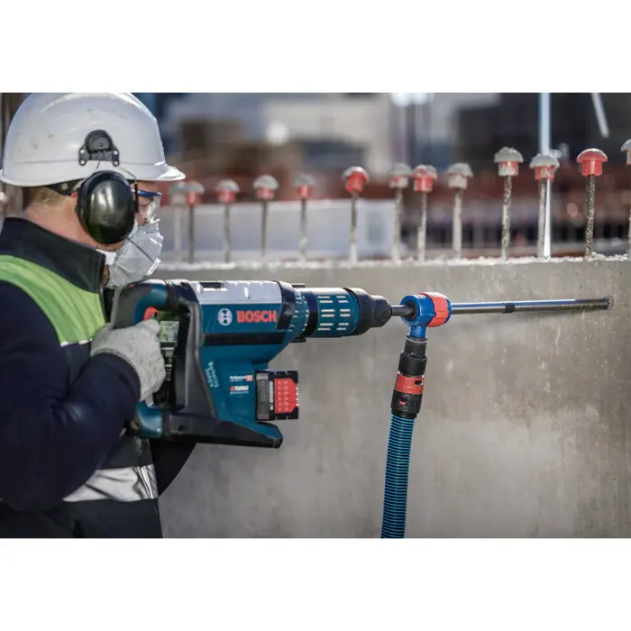 Bosch Expert hammer drill SDS Clean max-8X set, 20mm (working length 400mm, suction drill including suction connection)