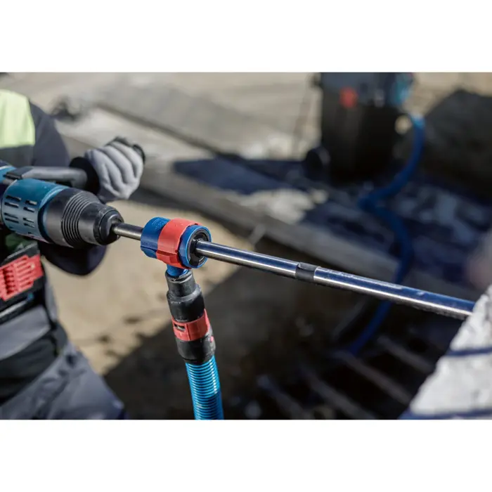 Bosch Expert hammer drill SDS Clean max-8X set, 28mm (working length 400mm, suction drill including suction connection)