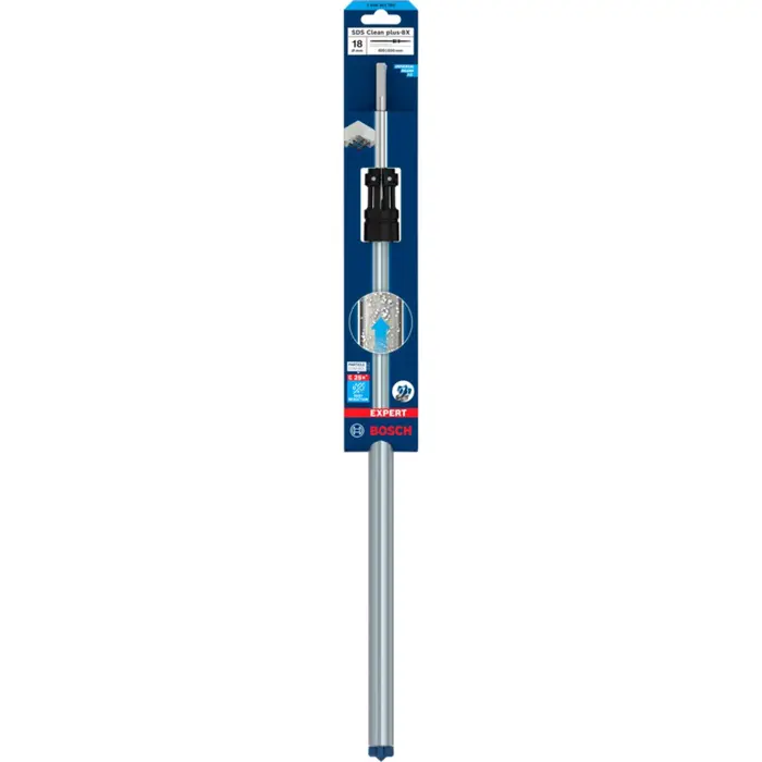 Bosch Expert hammer drill SDS Clean plus-8X, 18mm (working length 400mm, suction drill)
