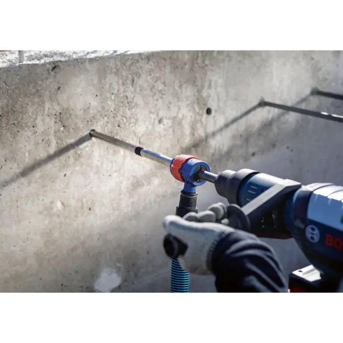 Bosch Expert hammer drill SDS Clean plus-8X set, 16mm (working length 400mm, suction drill incl. suction connection)
