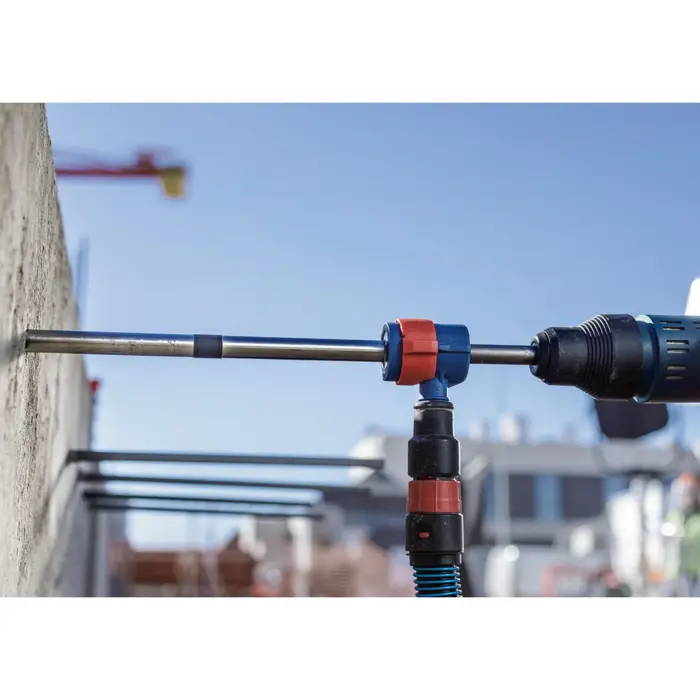 Bosch Expert hammer drill SDS Clean plus-8X set, 16mm (working length 400mm, suction drill incl. suction connection)