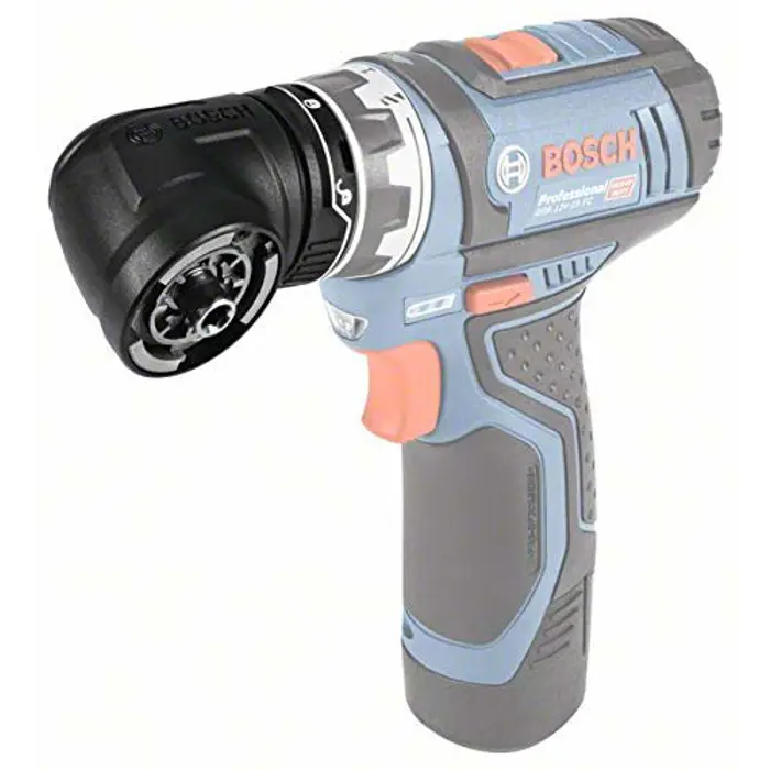 Bosch FlexiClick-angle attachment GFA 12-W Professional, chuck (black, for electric screwdriver GSR 12V-15 FC)