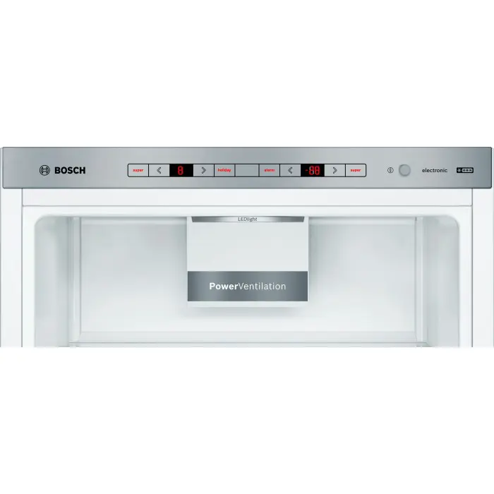 Bosch fridge / freezer combination KGE36AICA series 6 C silver - series 6