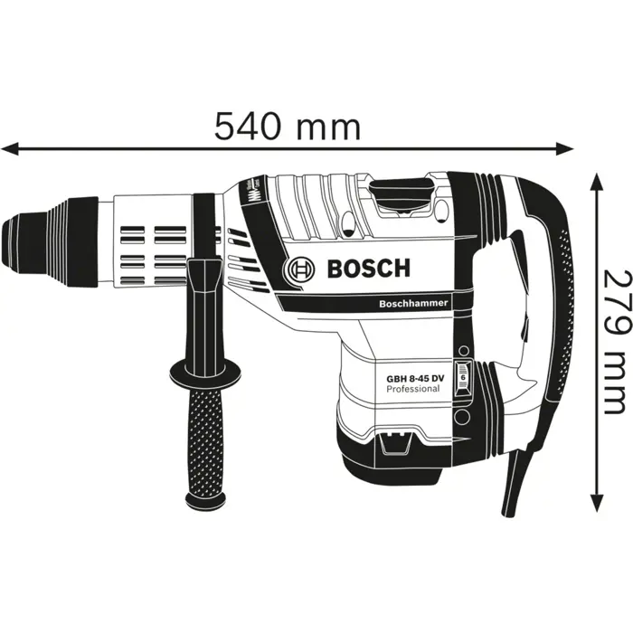Bosch GBH 8-45 DV bu - 0611265000