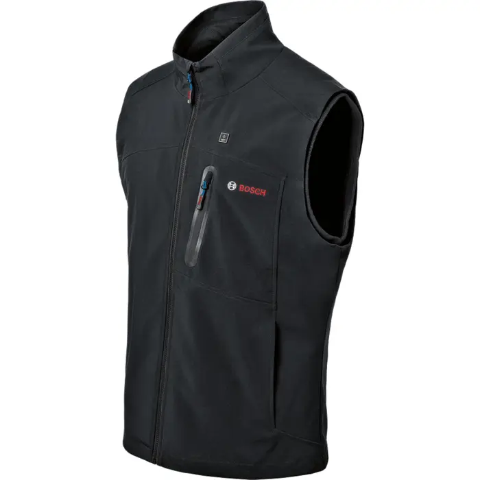 Bosch Heat+Jacket GHV 12+18V kit size 3XL, work clothing (black, incl. charger GAL 12V-20 Professional, 1x battery GBA 12V 2.0Ah)