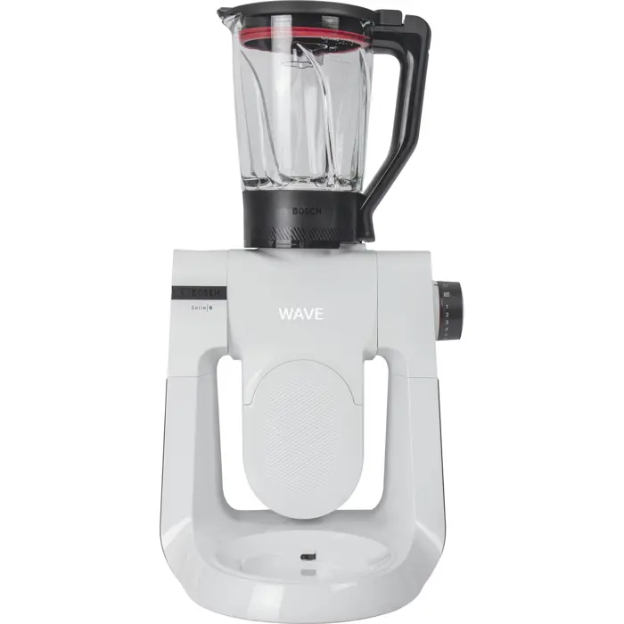 Bosch MUM6EW22 food processor (white/stainless steel, 1,600 watts, series 6, patisserie set, mixer attachment)
