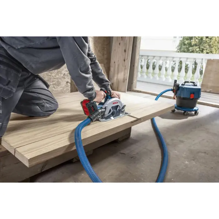 Bosch Powertools cordless circular saw GKS 18V-68-2 Professional solo, 18Volt (blue/black, without battery and charger, Ø 190mm, in L-BOXX)