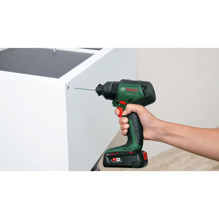 Bosch Powertools cordless combi drill driver AdvancedImpact 18V-80 QuickSnap (green, 2x Li-ion batteries 2.0Ah + 4.0Ah, case, POWER FOR ALL ALLIANCE)