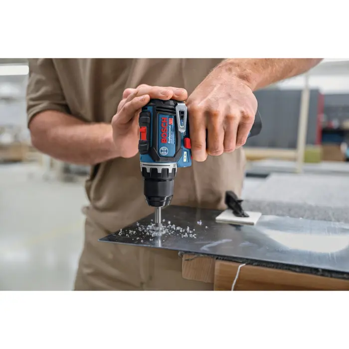 Bosch Powertools cordless drill/driver GSR 12V-32 Professional, 12Volt (blue/black, 2x Li-ion battery 2.0Ah, tool bag)
