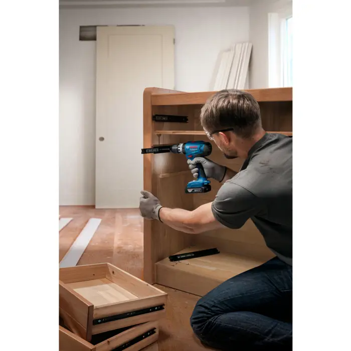 Bosch Powertools cordless impact drill GSB 18V-25 Professional solo, 18 volts (blue/black, without battery and charger)