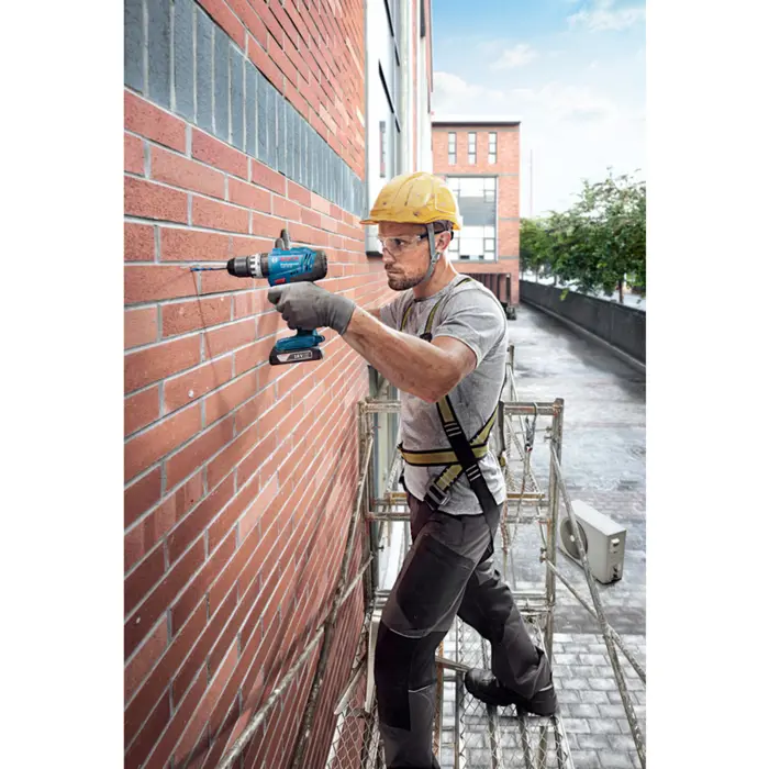 Bosch Powertools cordless impact drill GSB 18V-25 Professional solo, 18 volts (blue/black, without battery and charger)