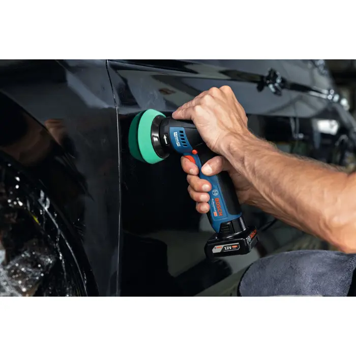 Bosch Powertools cordless polishing machine GPO 12V-77 Professional solo, 12Volt (blue/black, without battery and charger)