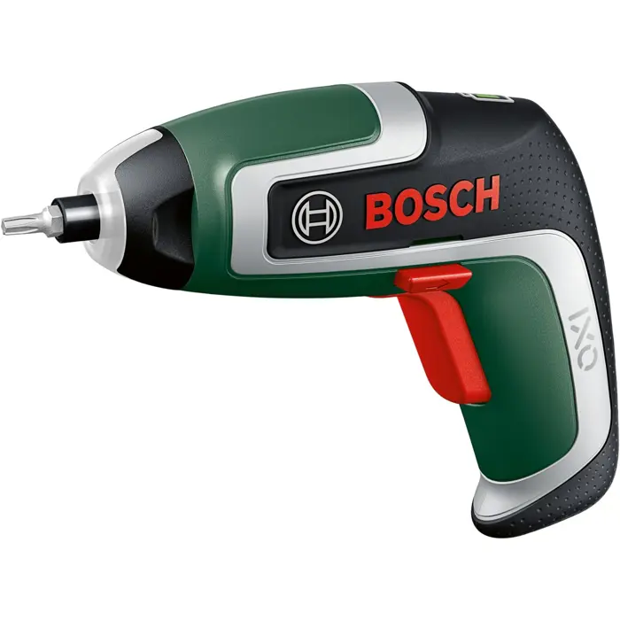Bosch Powertools cordless screwdriver IXO 7 Flexi set 3.6 volts (green/black, Li-ion battery 2.0 Ah, flexible extension 30cm)