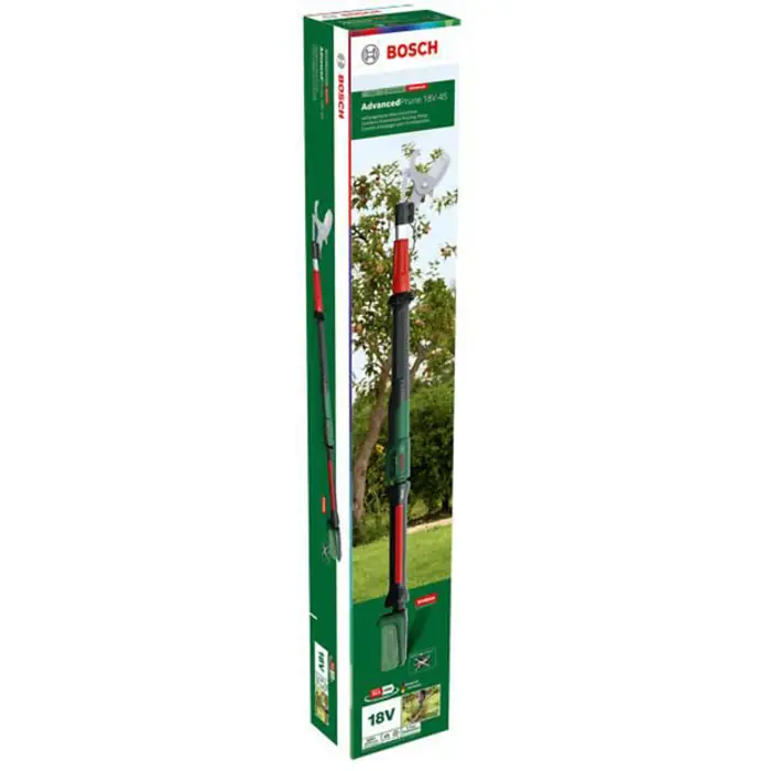 Bosch Powertools cordless secateurs AdvancedPrune 18V-45 Solo (green/black, without battery and charger, POWER FOR ALL ALLIANCE)