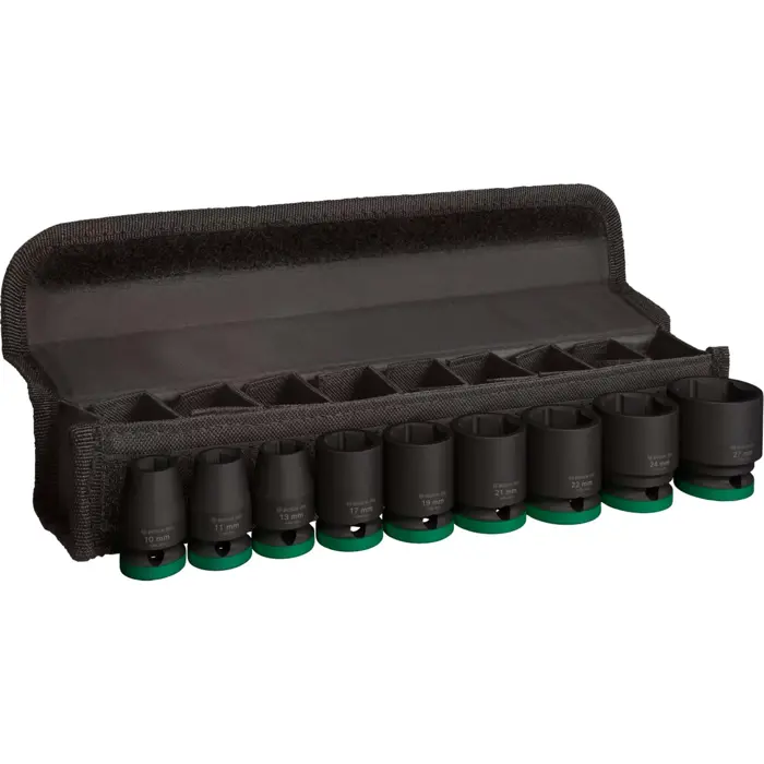 Bosch Powertools PRO Impact socket set 1/2"", 9-piece (black, standard)