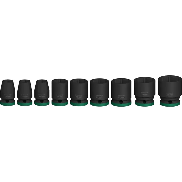 Bosch Powertools PRO Impact socket set 1/2"", 9-piece (black, standard)