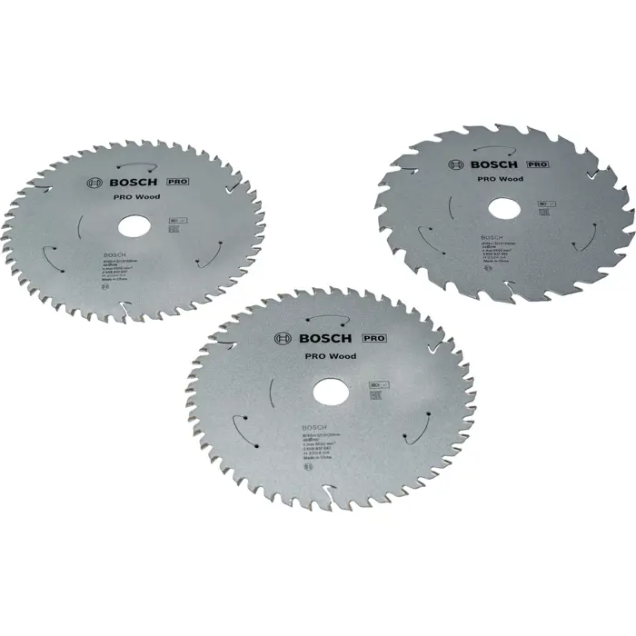 Bosch Powertools PRO Wood Cordless circular saw blade 165 mm (3 pieces, promo pack)