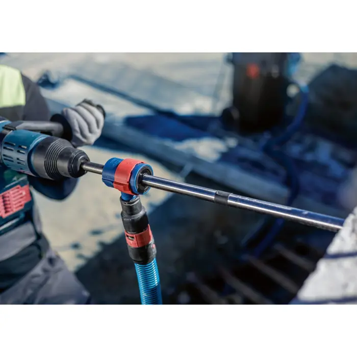 Bosch Professional Expert hammer drill bit SDS Clean max-8X set, O 32 mm, working length 400 mm, suction drill bit including suction connection