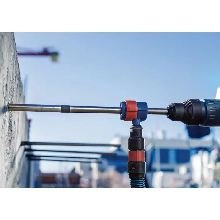 Bosch Professional Expert hammer drill bit SDS Clean max-8X set, O 32 mm, working length 400 mm, suction drill bit including suction connection
