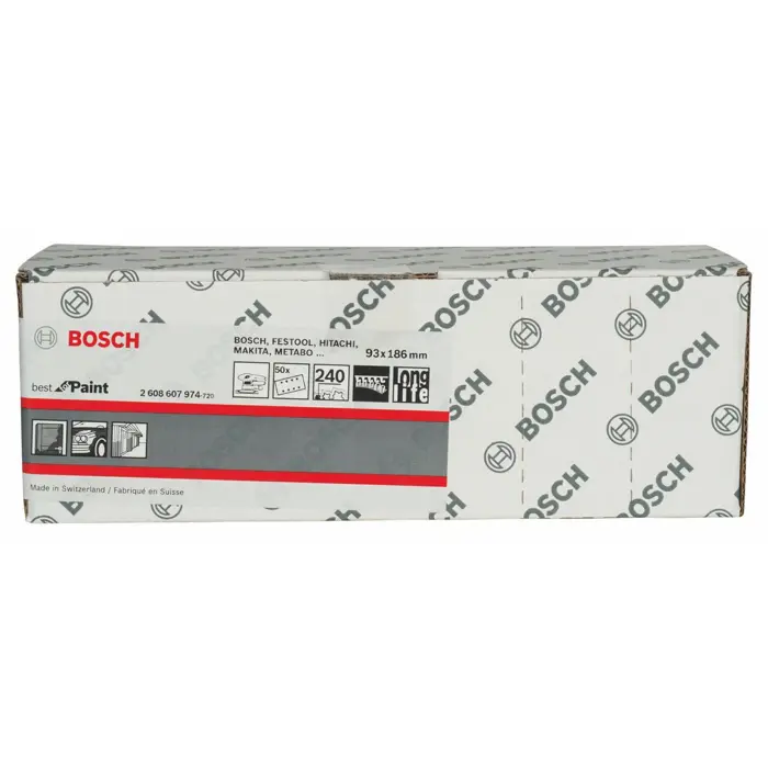 Bosch Sanding sheet BfWP 93x186mm 240 grain size - 2608607974