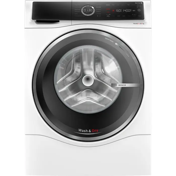 Bosch WNC244070 Series 8, washer-dryer (white, Home Connect)