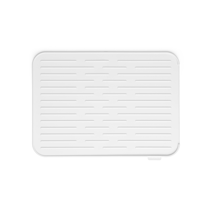 Brabantia silicone dish drying mat white 117466