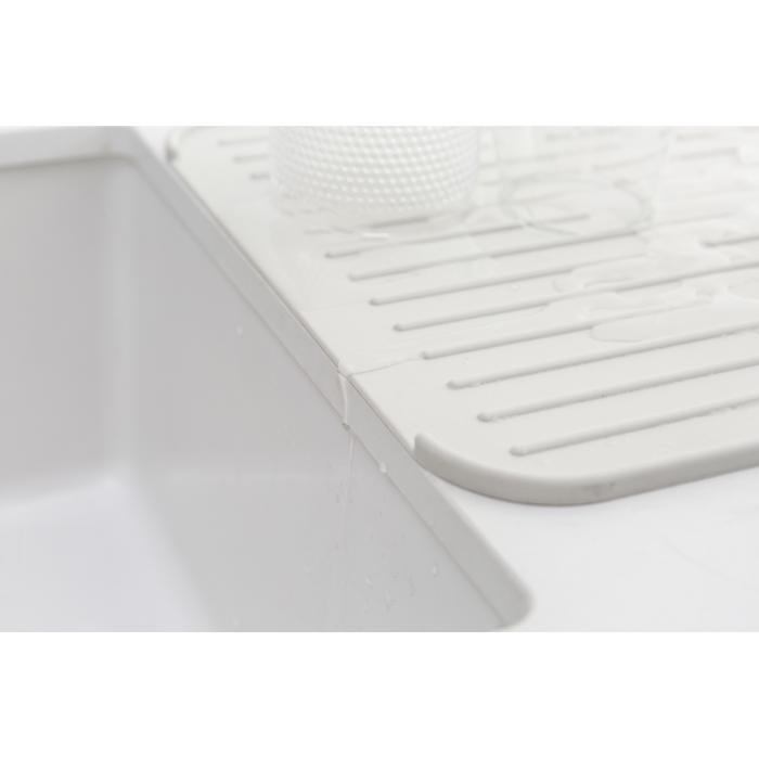 Brabantia silicone dish drying mat white 117466