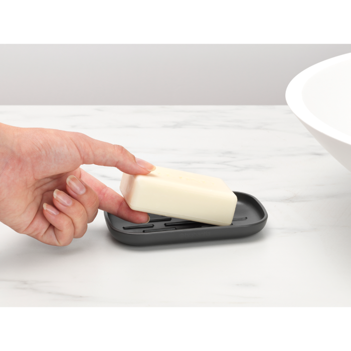 Brabantia soap dish gray