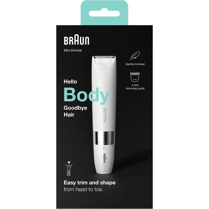 Braun Body Mini Trimmer BS1000 white