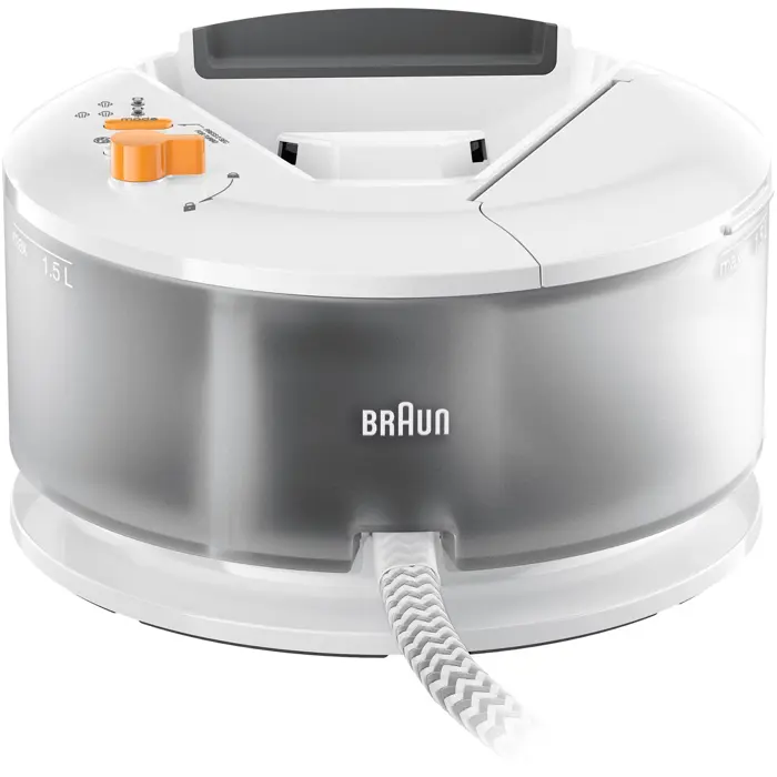 Braun CareStyle Compact IS 2132 WH, steam ironing station (white/orange)