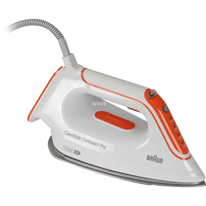 Braun CareStyle Compact Pro IS 2561 WH, steam ironing station (white/orange)