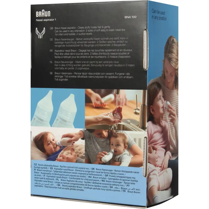 Braun Nasal aspirator1 BNA100EU white