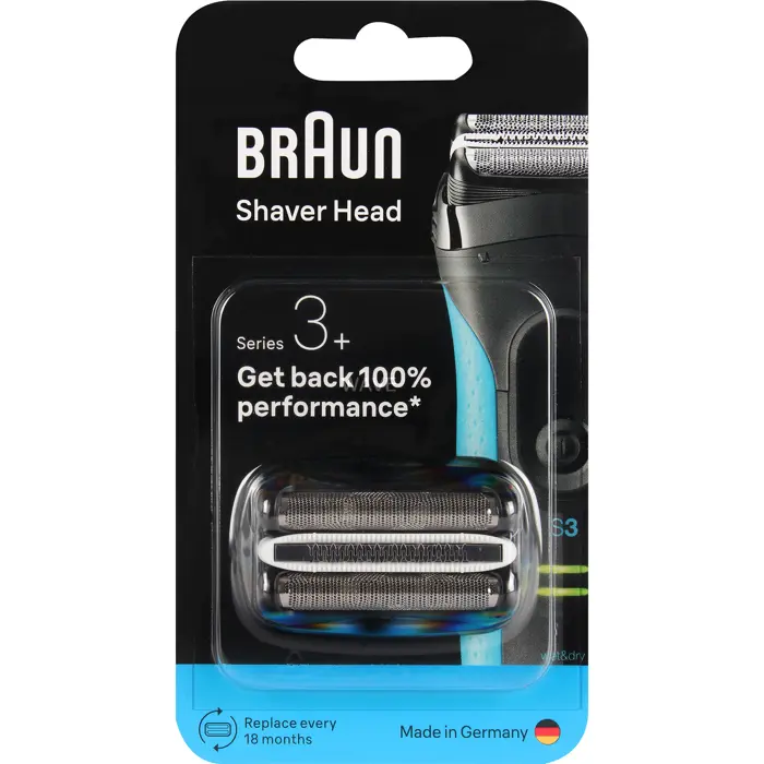 Braun Series 3 combo pack 32B, shaving head black